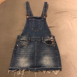 Skirt overalls